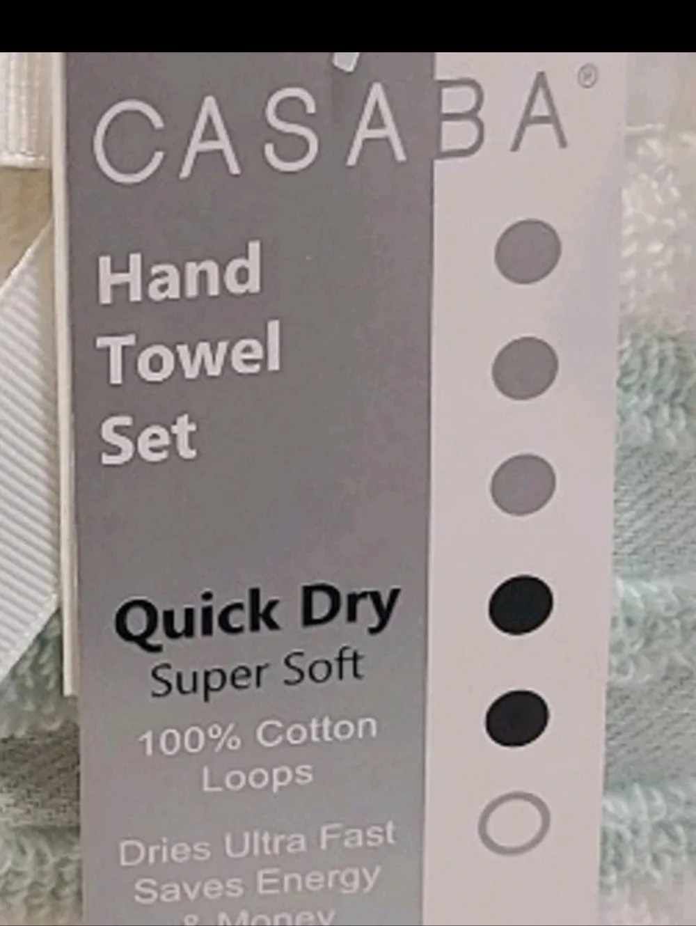 8pc Casaba Sage Tan Gray Striped Bath Hand Washcloth Quick Dry Towel Set New